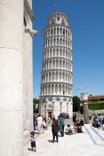 Der schiefe Turm von Pisa